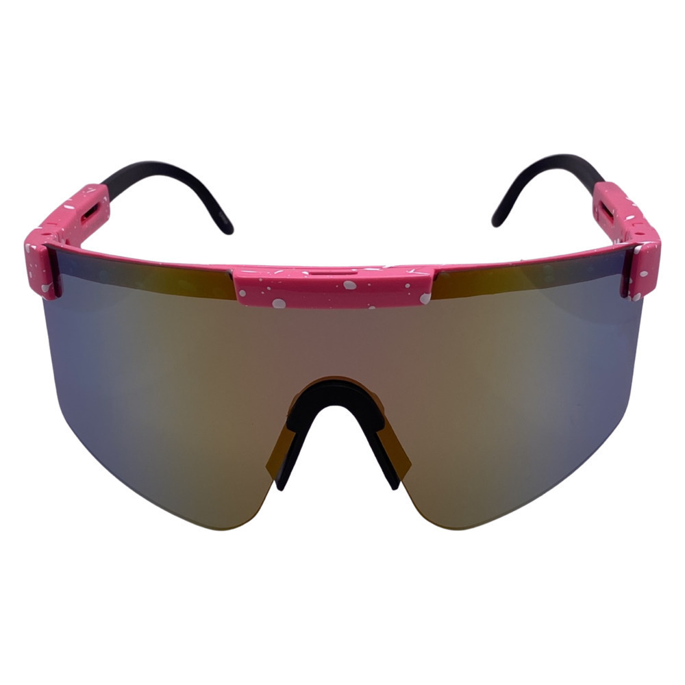6161 | Pink Sport Wrap Sunglasses